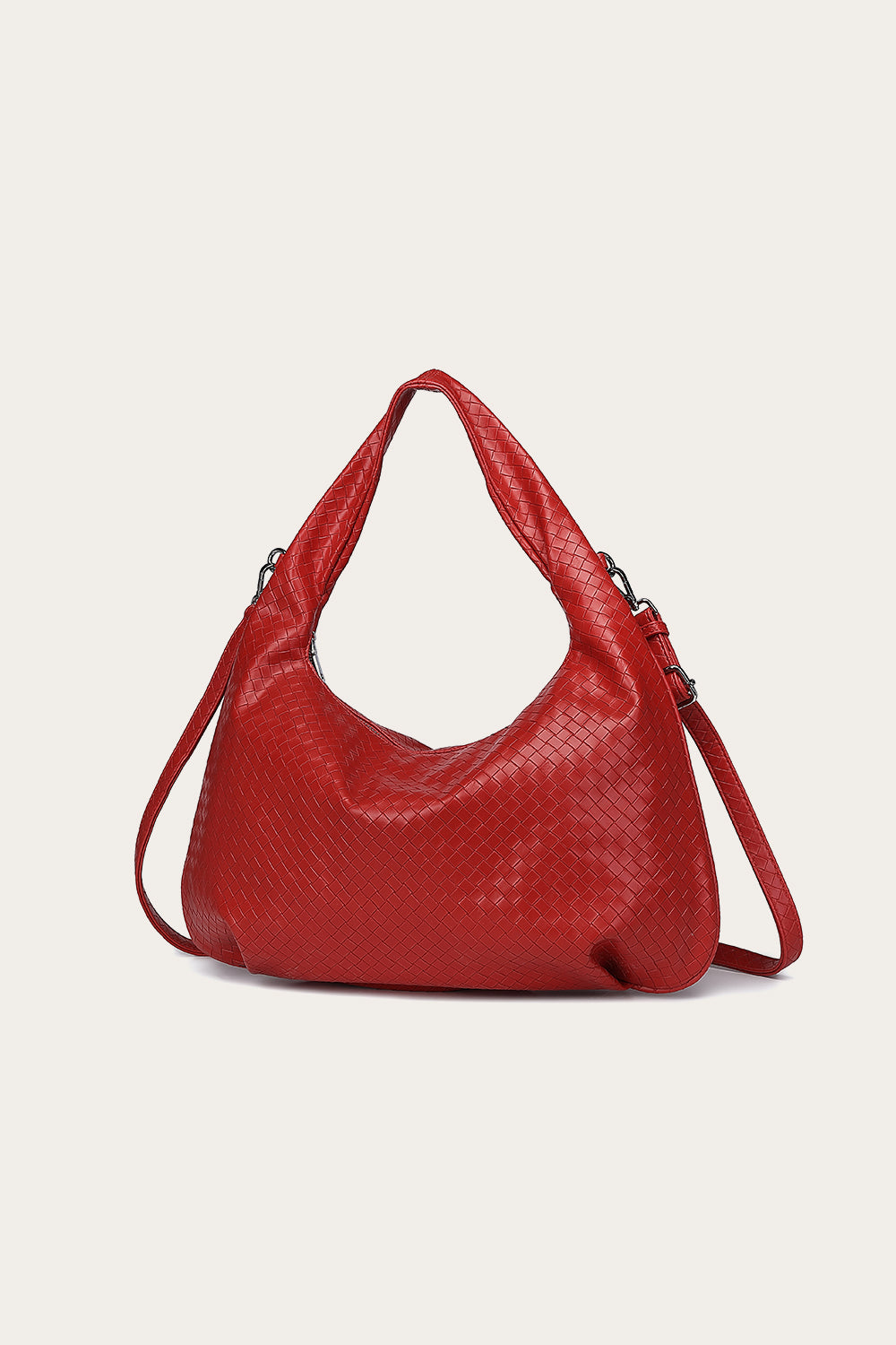 Peony Hobo Bag Red
