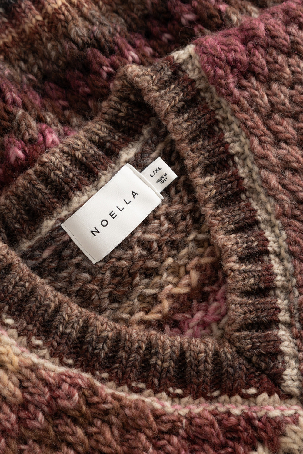 Gio Knit Vest Rust Mix