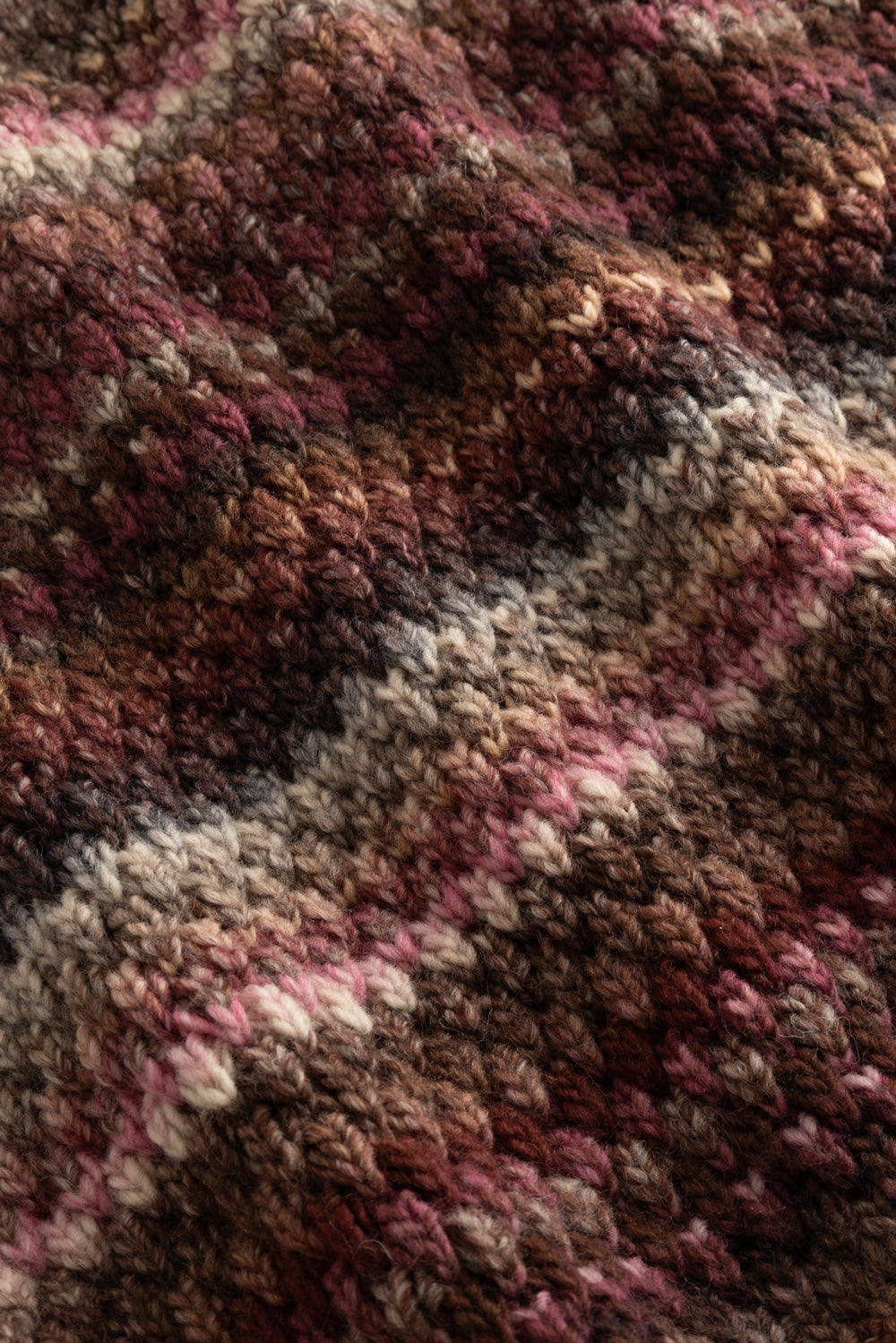 Gio Knit Vest Rust Mix