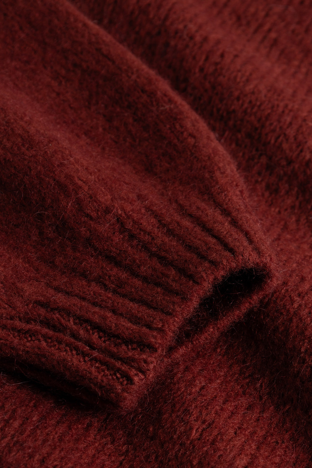 Mimi LS Knit Dusty Mahogany