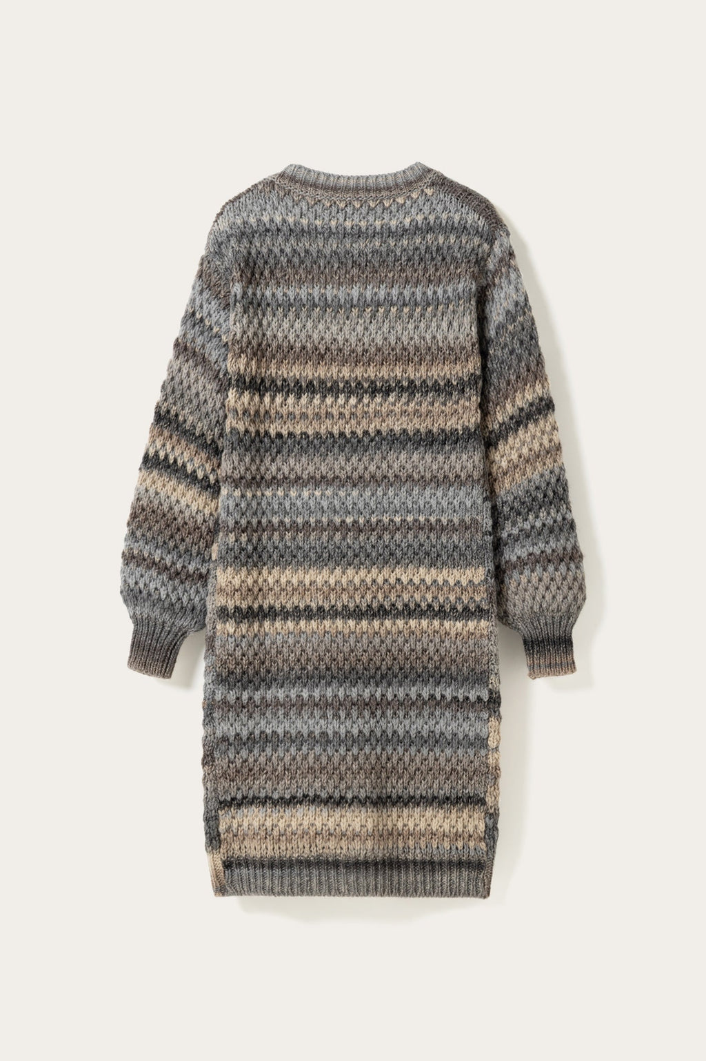Gio Knit Cardigan Light Grey Mix