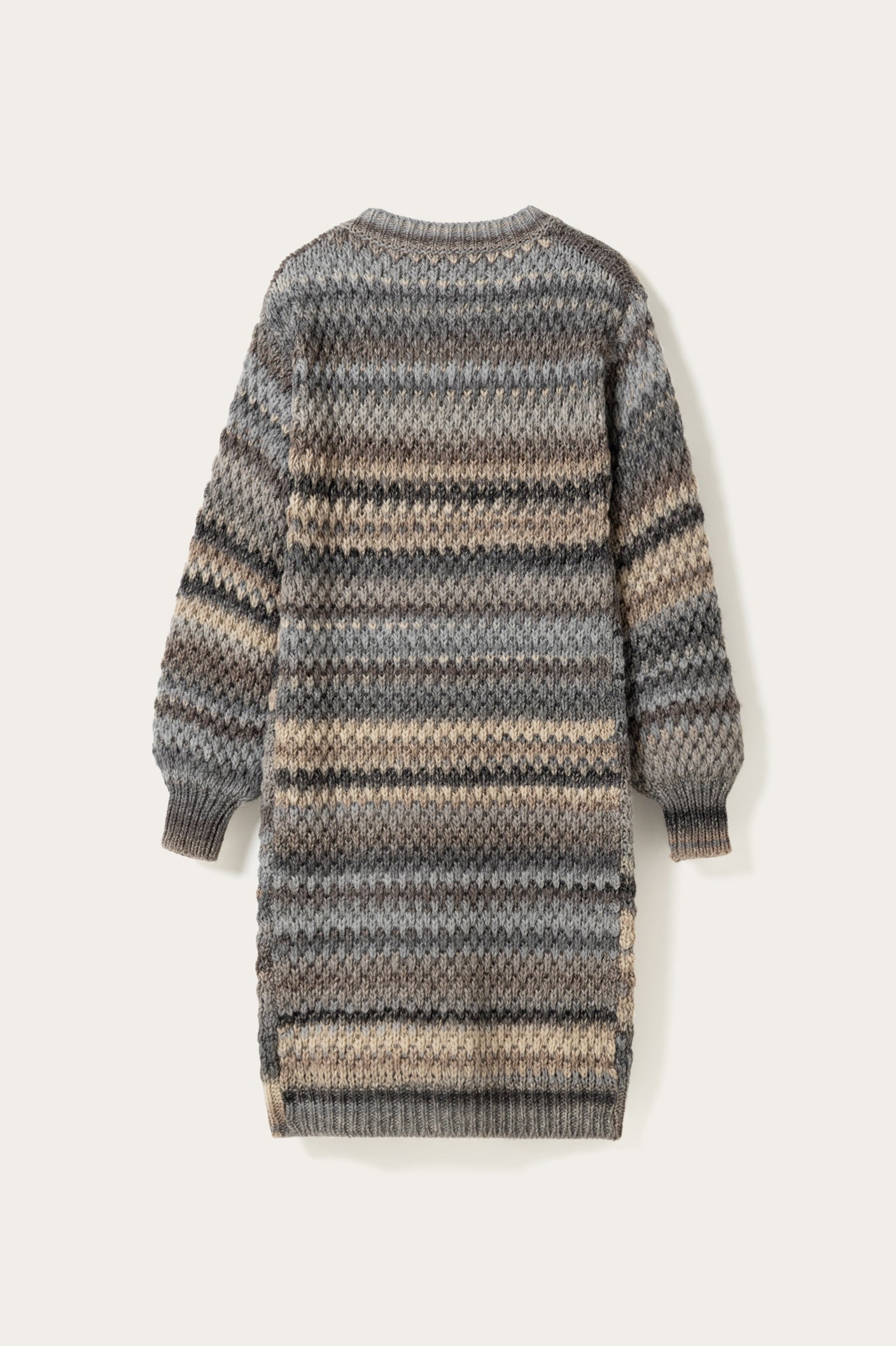 Gio Knit Cardigan Light Grey Mix