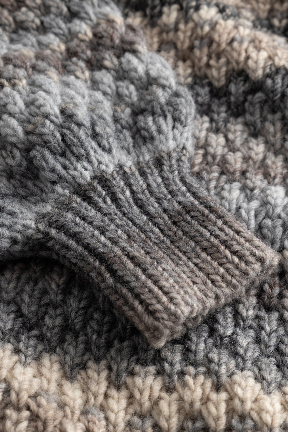 Gio Knit Cardigan Light Grey Mix