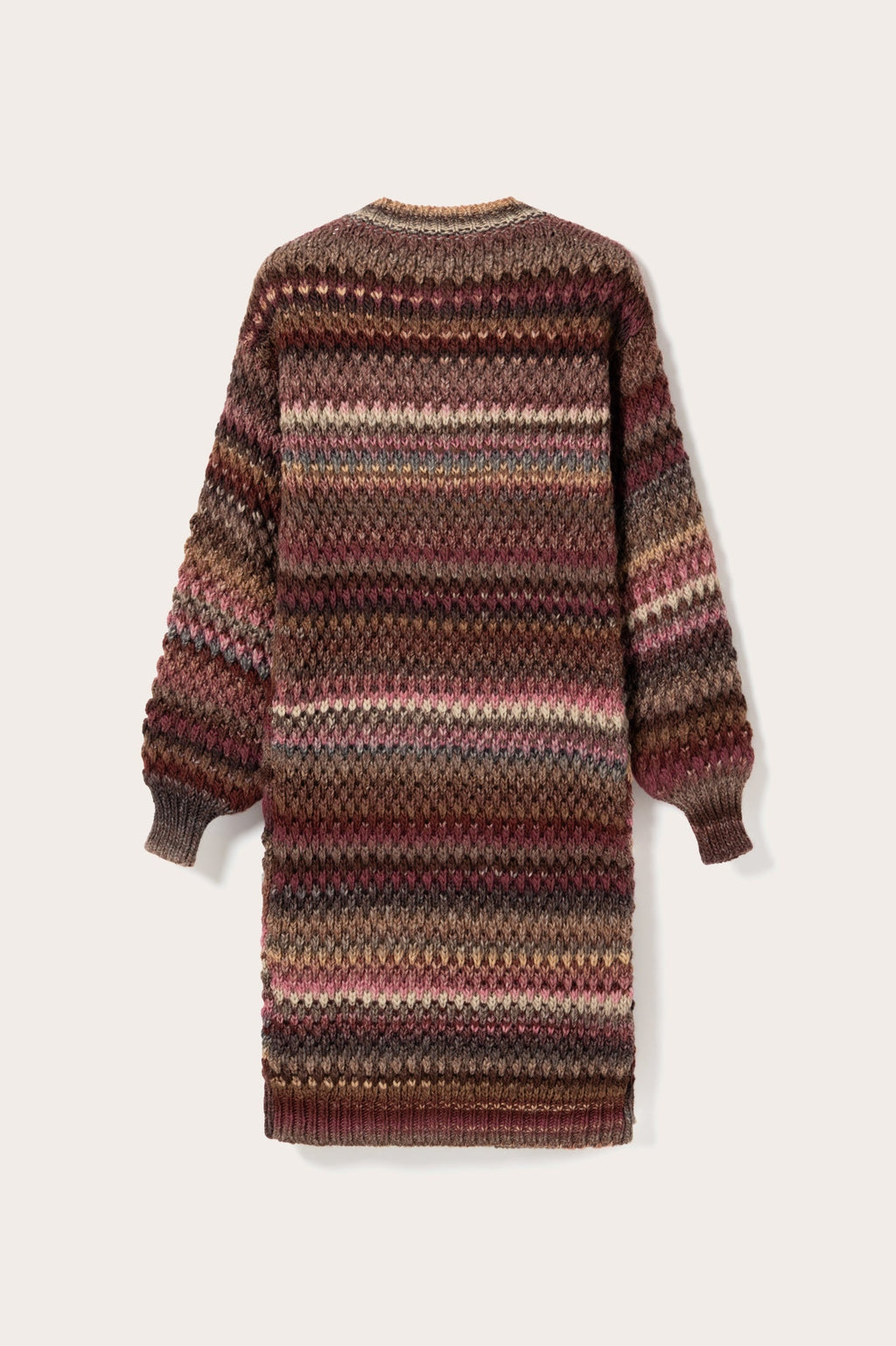 Gio Knit Cardigan Rust Mix