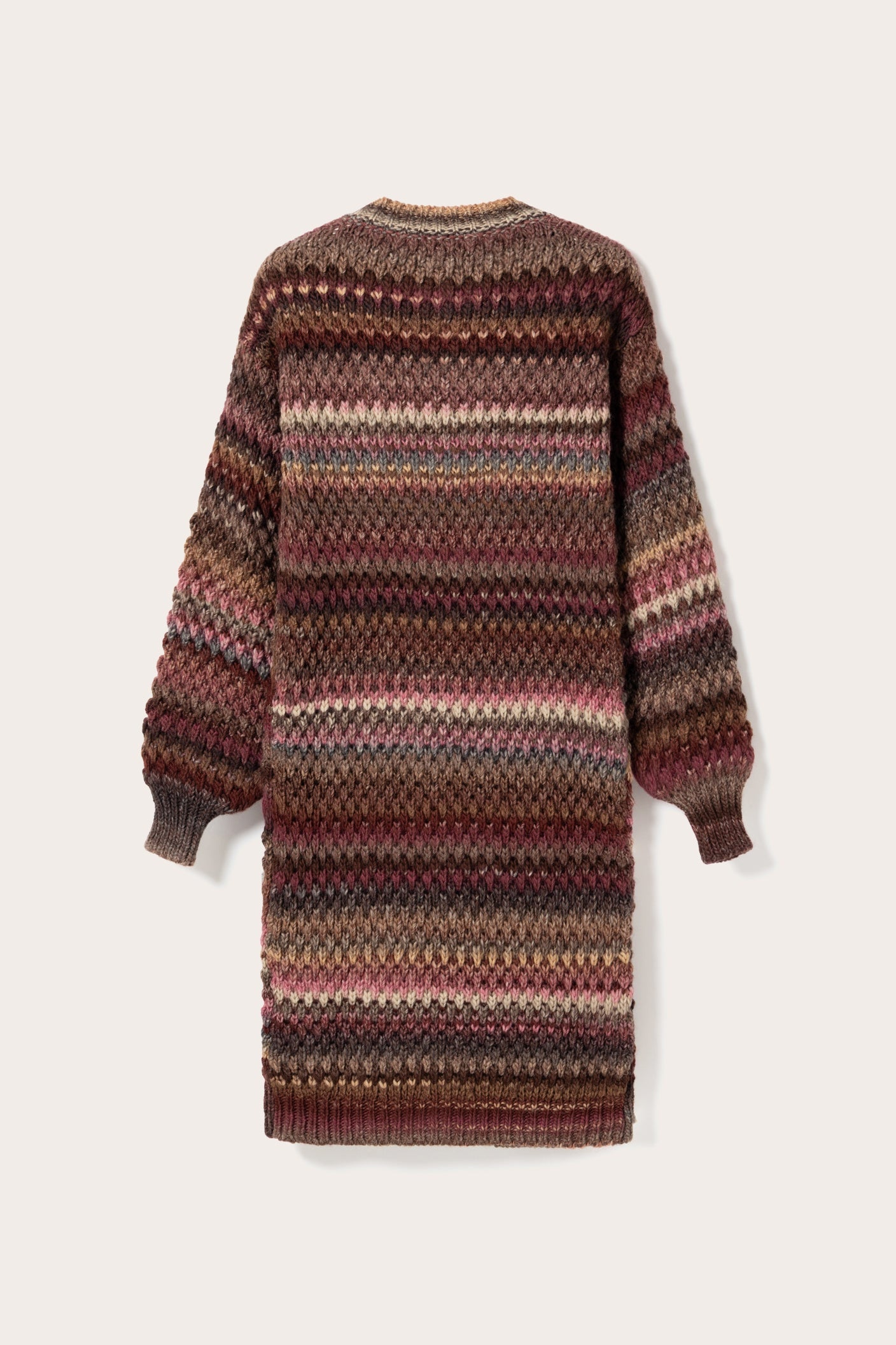 Gio Knit Cardigan Rust Mix