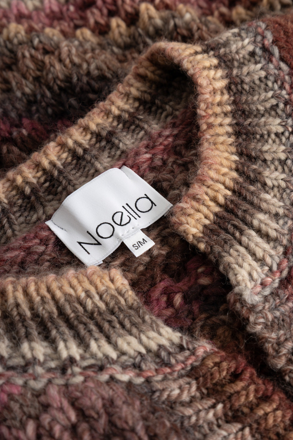 Gio Knit Cardigan Rust Mix