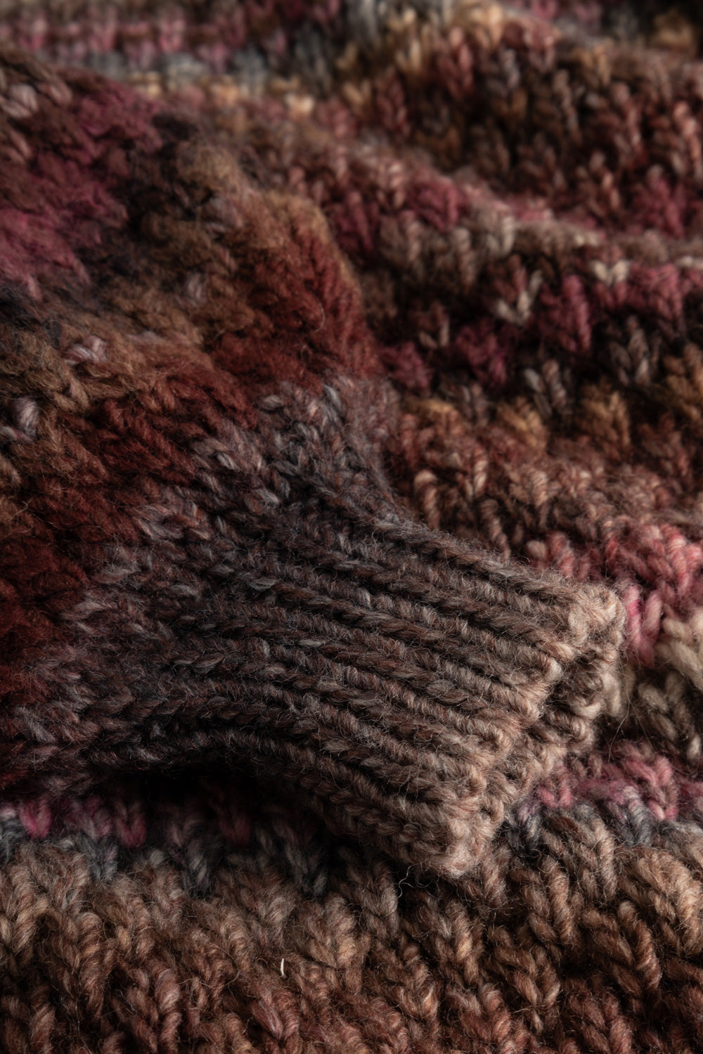 Gio Knit Cardigan Rust Mix