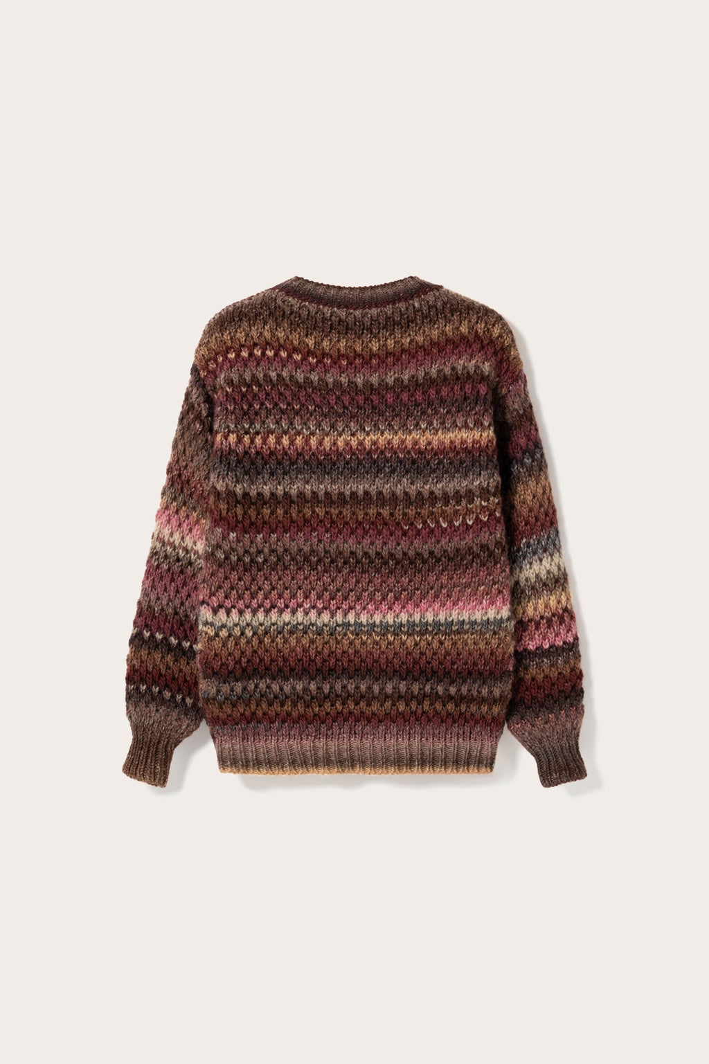 Gio Knit Sweater Rust Mix