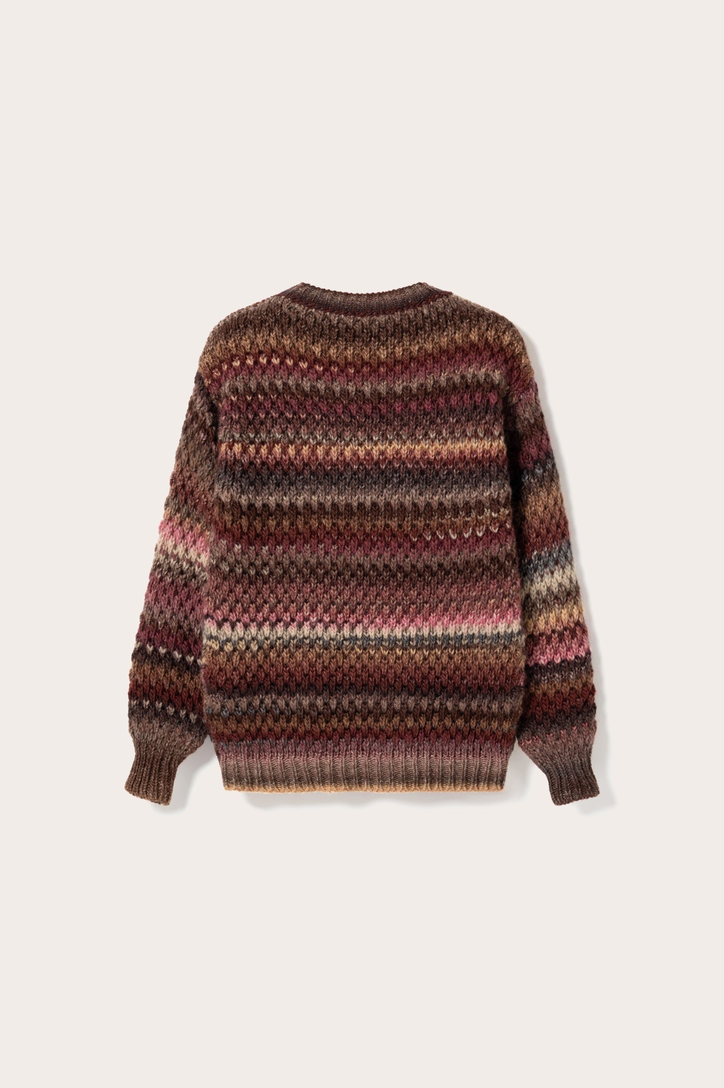 Gio Knit Sweater Rust Mix