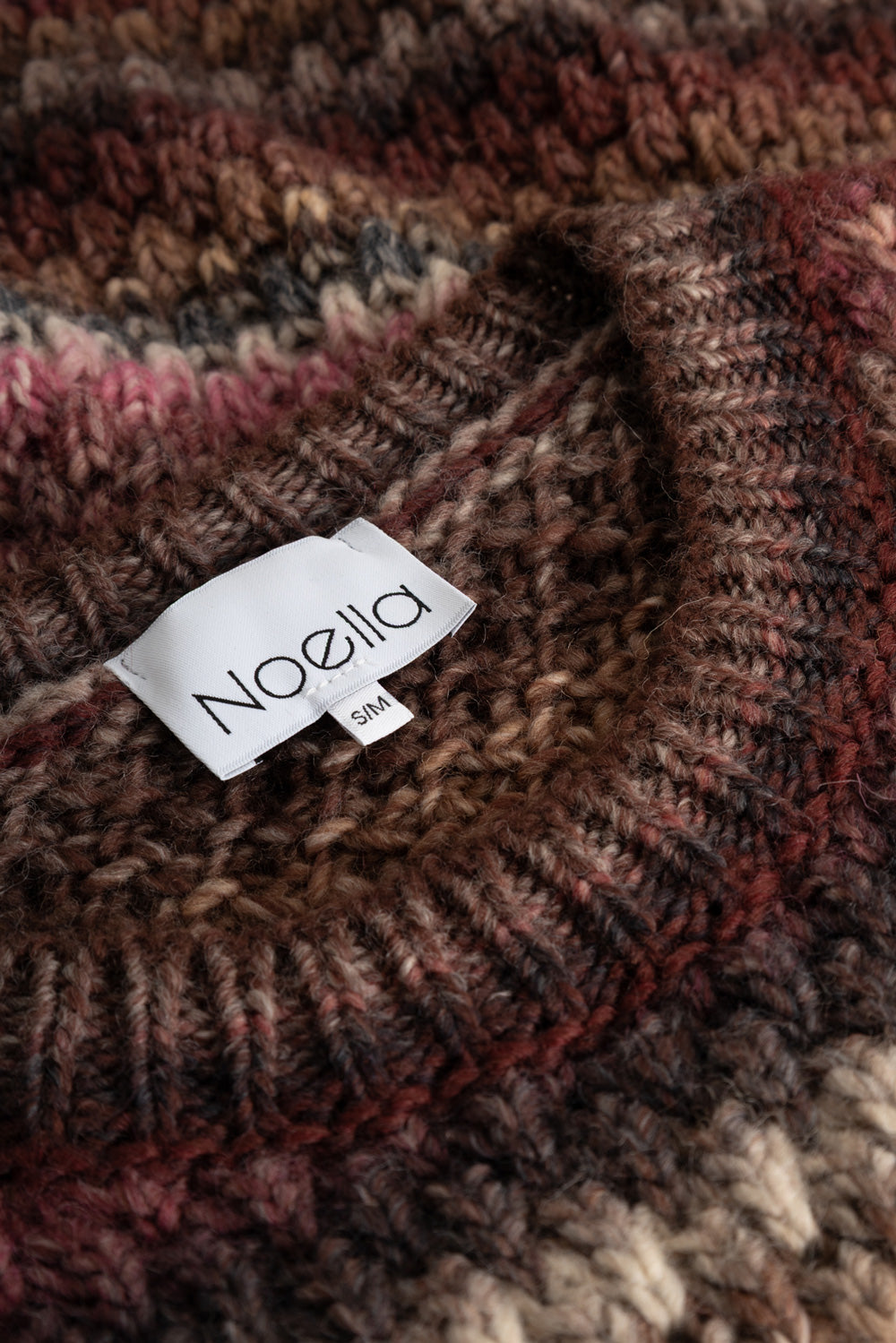 Gio Knit Sweater Rust Mix