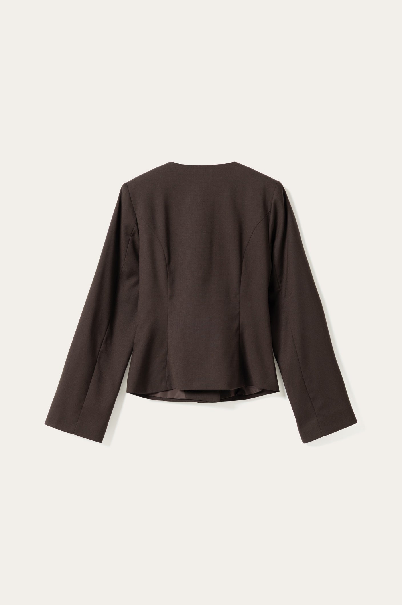 N-Kasaundra LS Blazer Chocolate