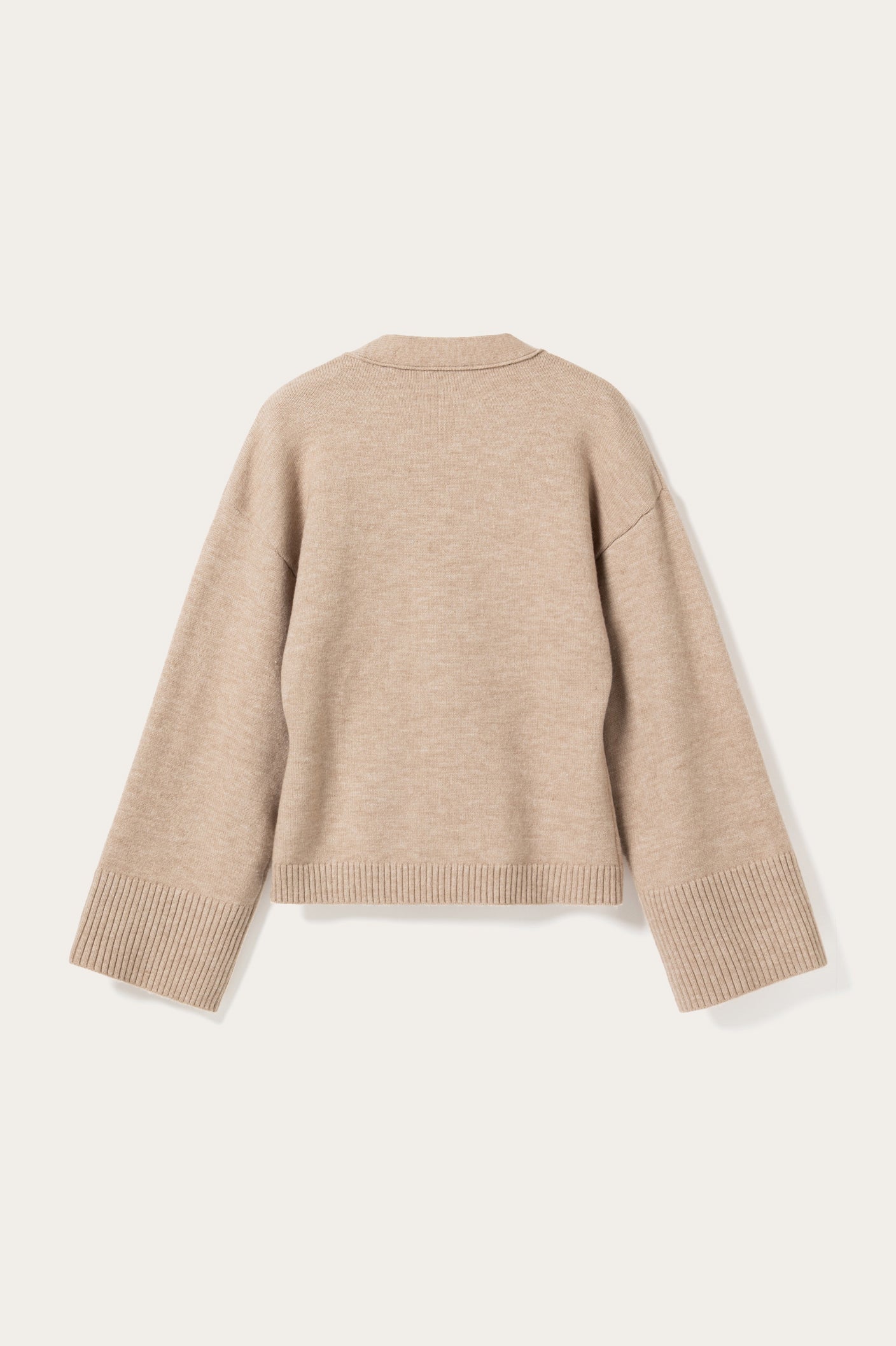 Lenyx Knit Cardigan Sand Melange