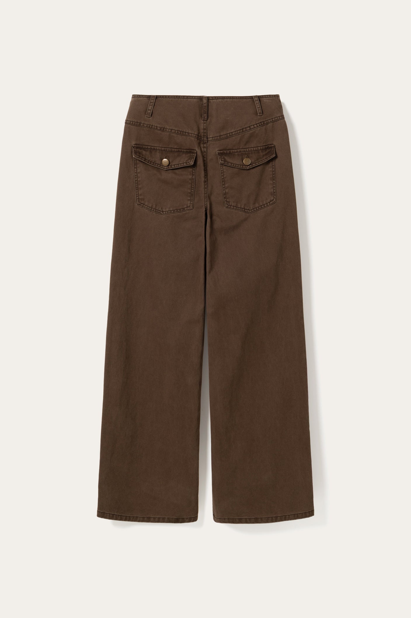 N-Maribella MW Pants Cocoa Brown