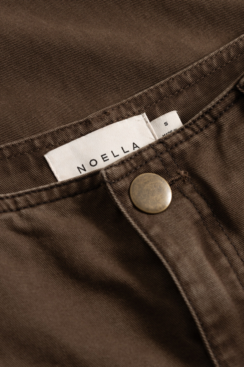 N-Maribella MW Pants Cocoa Brown