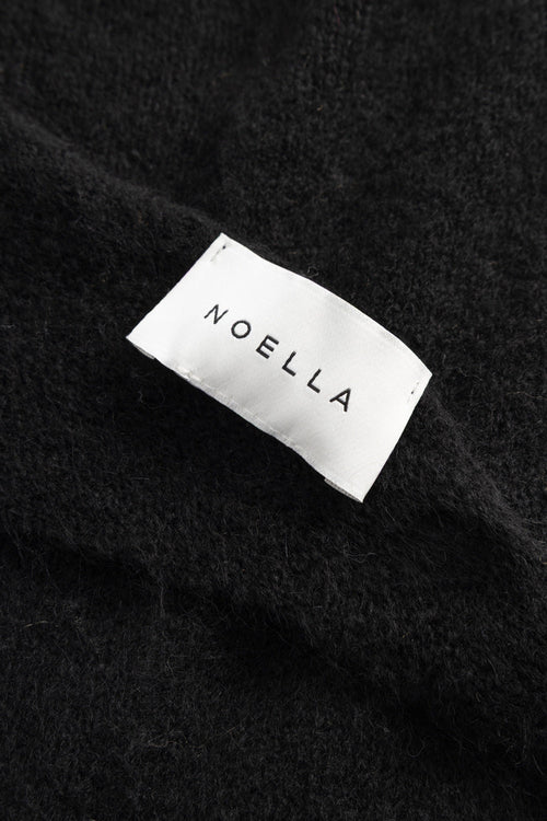 N-Loenetta Knit Scarf Black