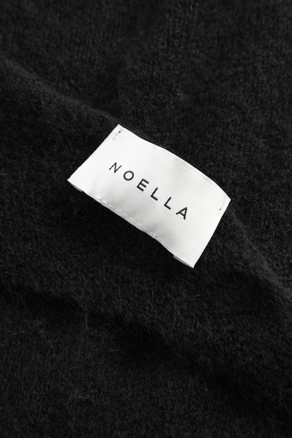 N-Loena Knit Scarf Black