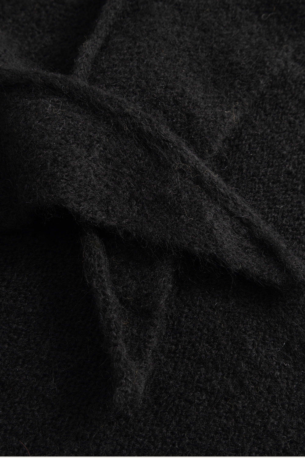 N-Loena Knit Scarf Black