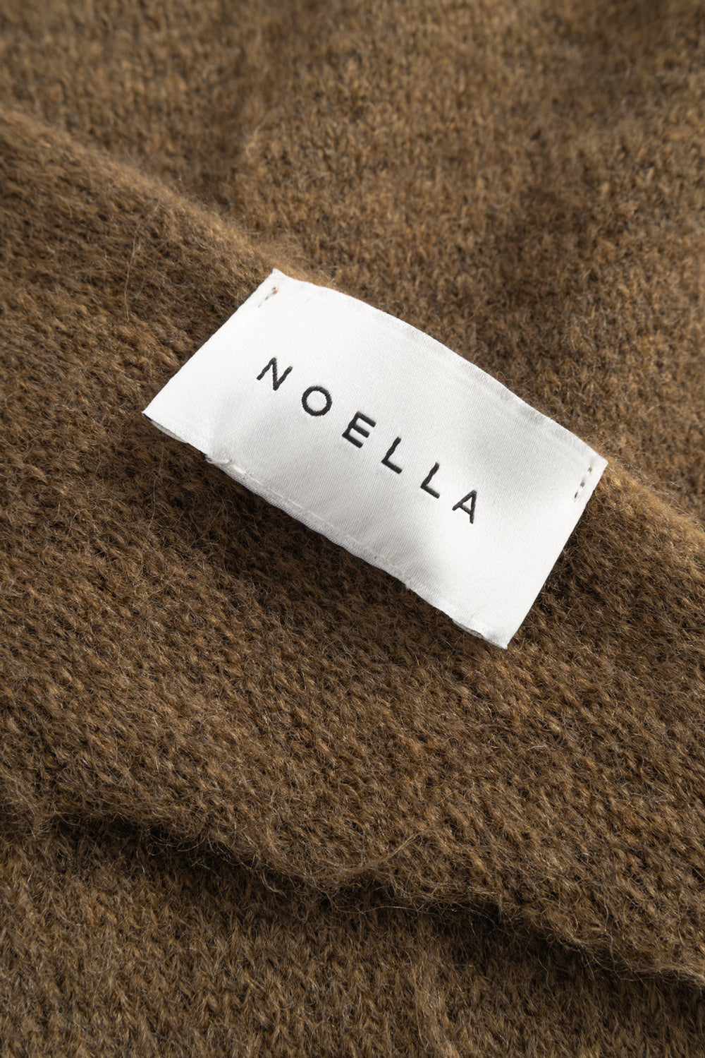 N-Loenetta Knit Scarf Military Green Melange