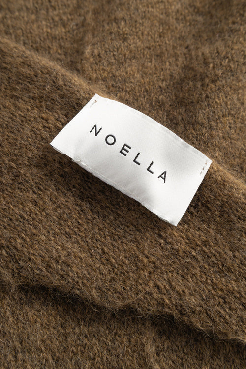 N-Loenetta Knit Scarf Military Green Melange