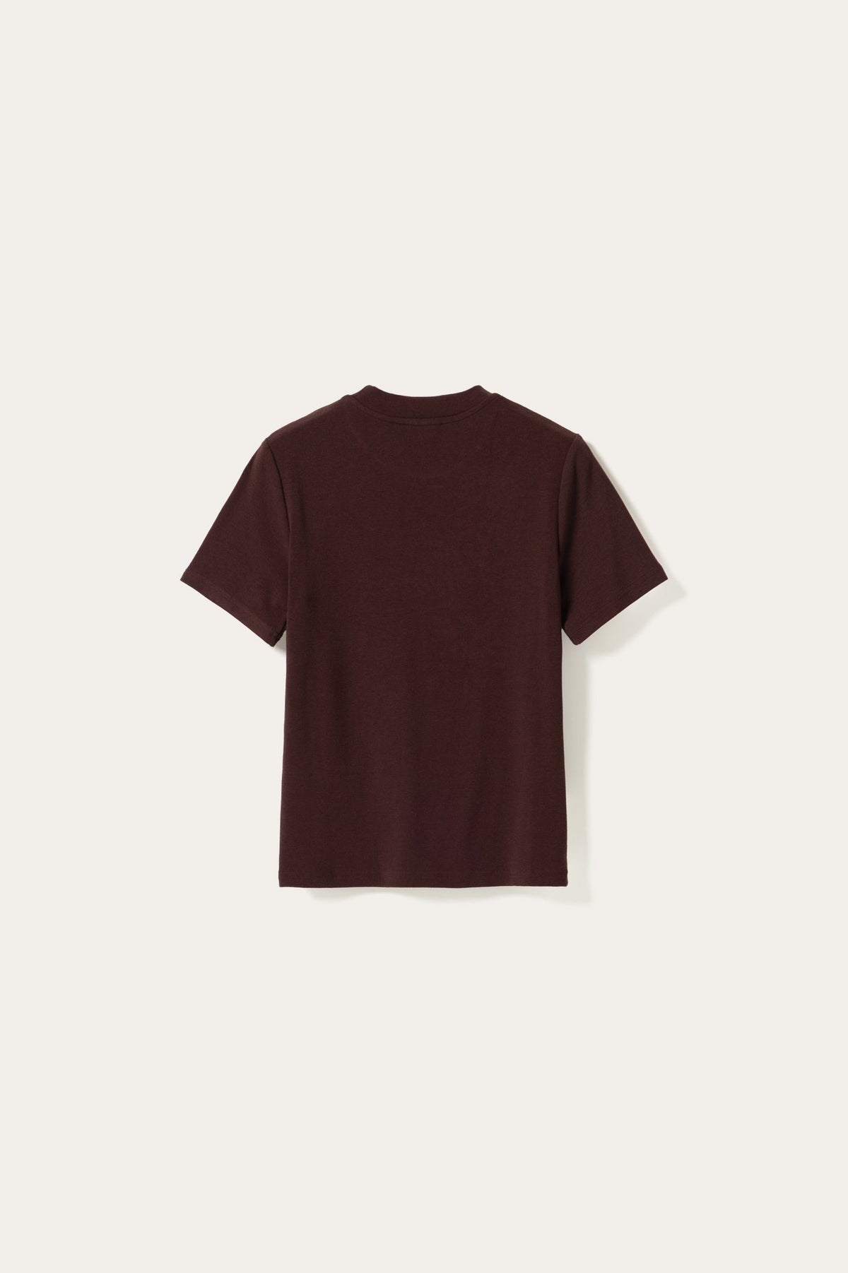 Lidie SS Top Burgundy Melange