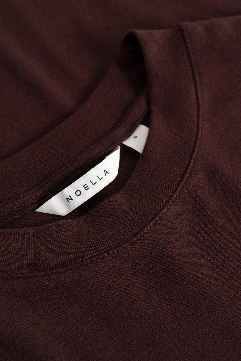 Lidie SS Top Burgundy Melange