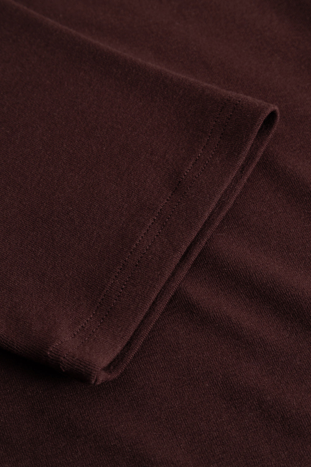 Lidie SS Top Burgundy Melange