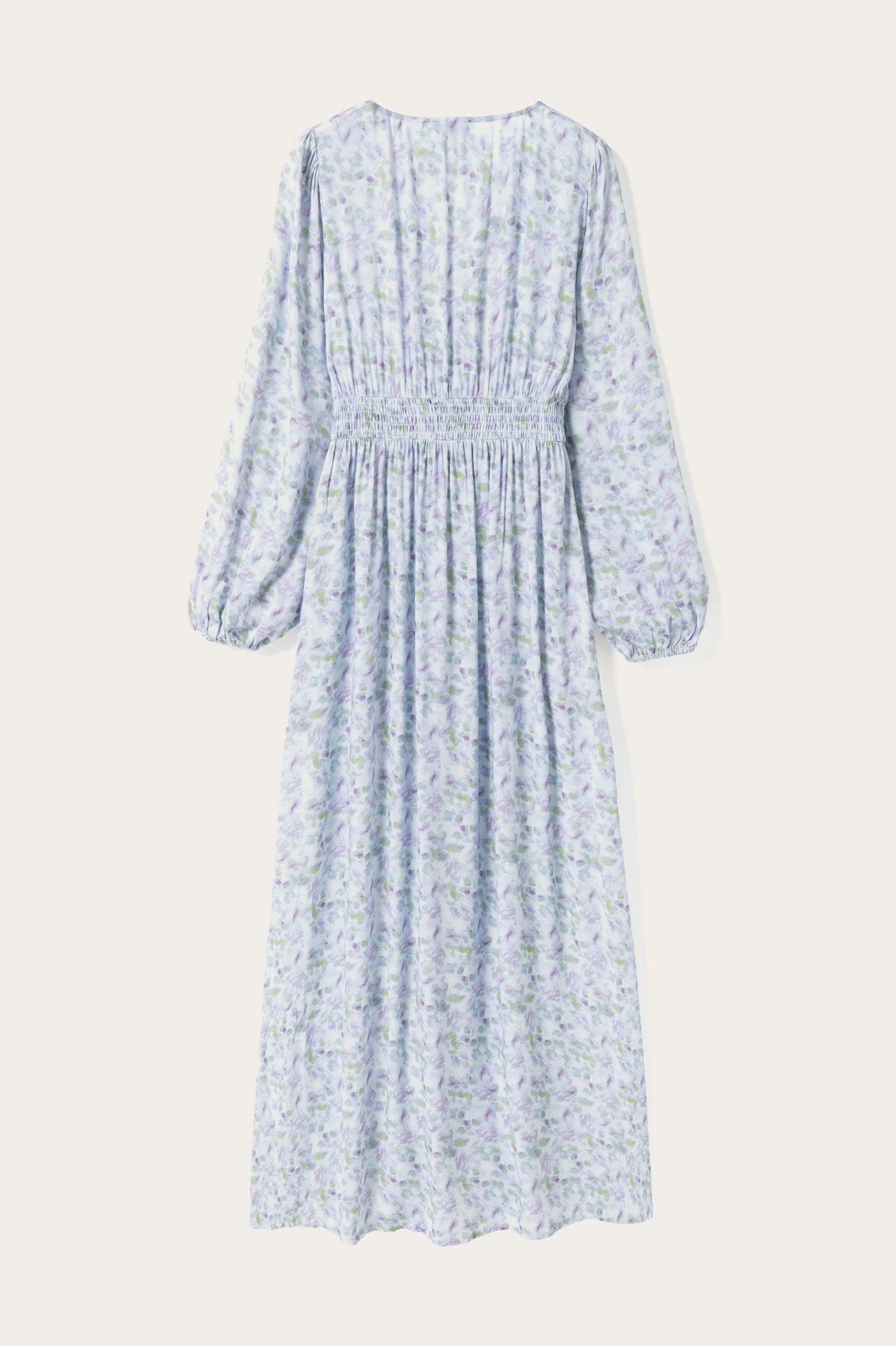 Lilith Maxi Dress Cinthia Blue Print