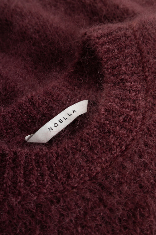 Lelia Knit Burgundy