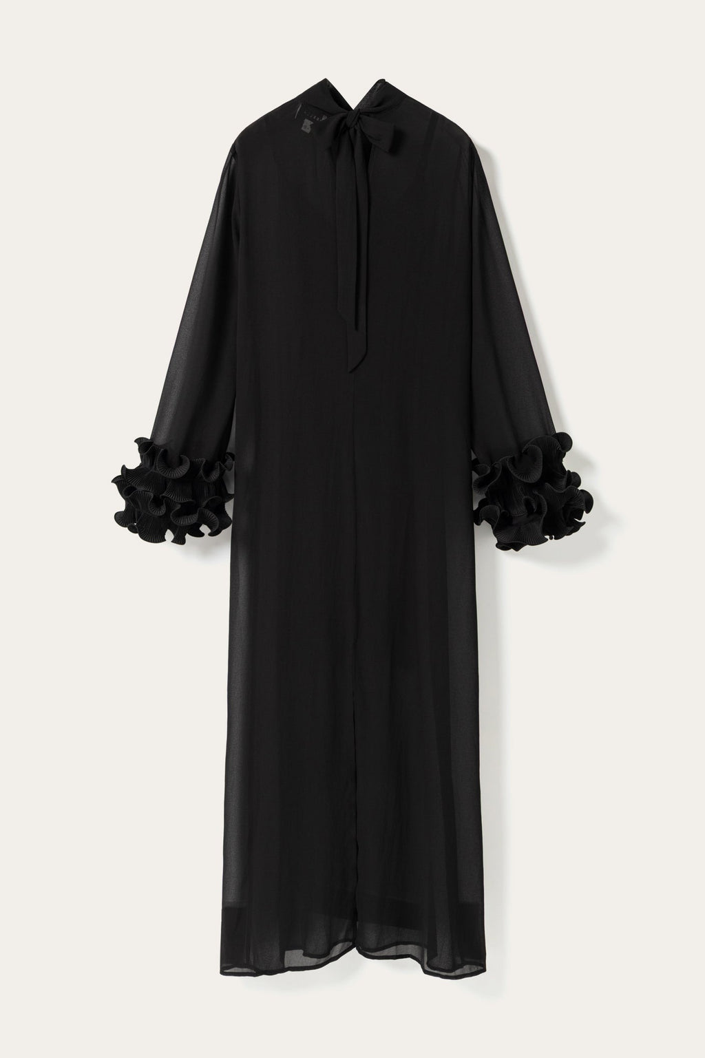 N-Latania Long Dress Black