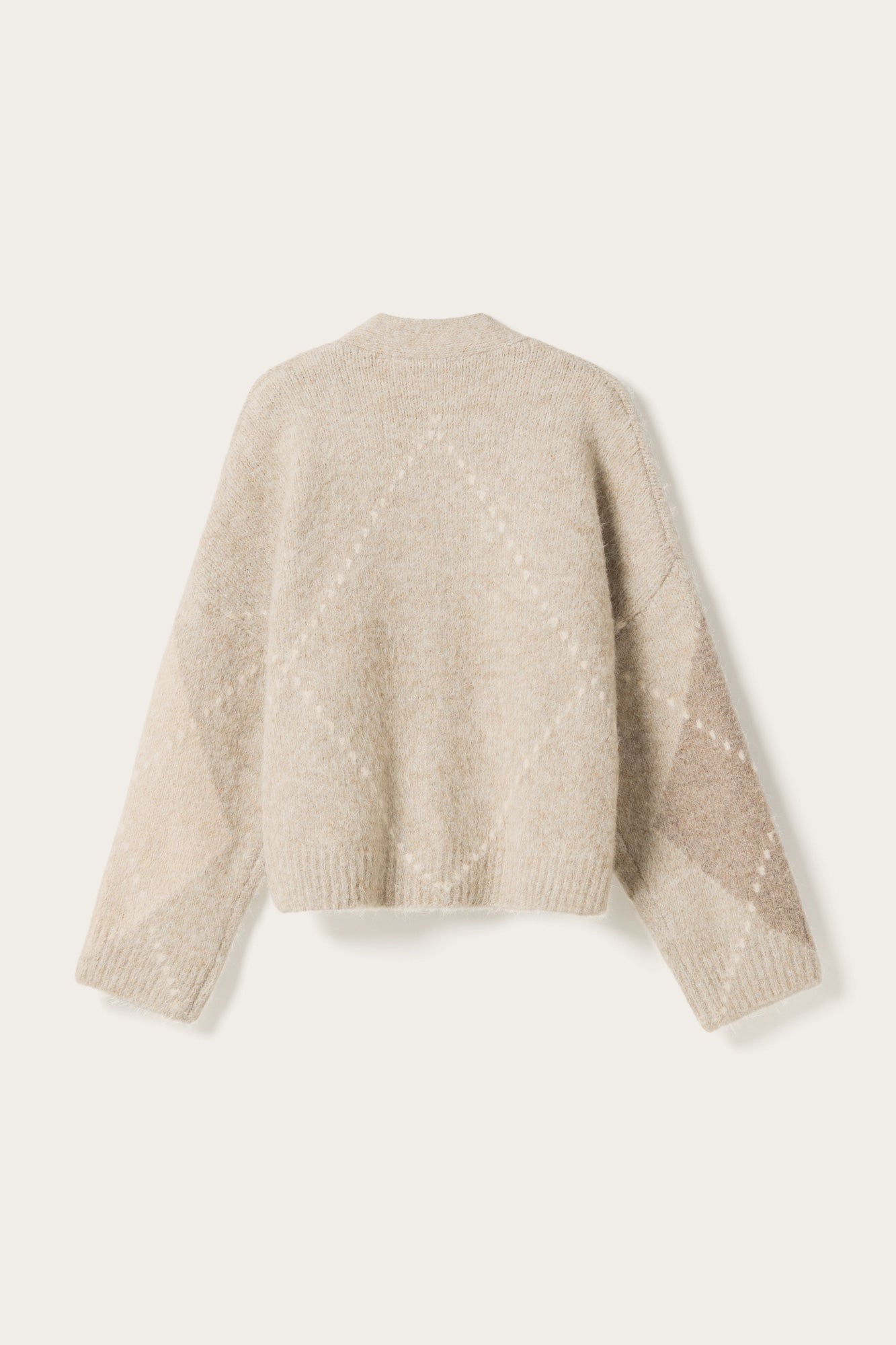 N-Laiana Knit Cardigan Beige Mix