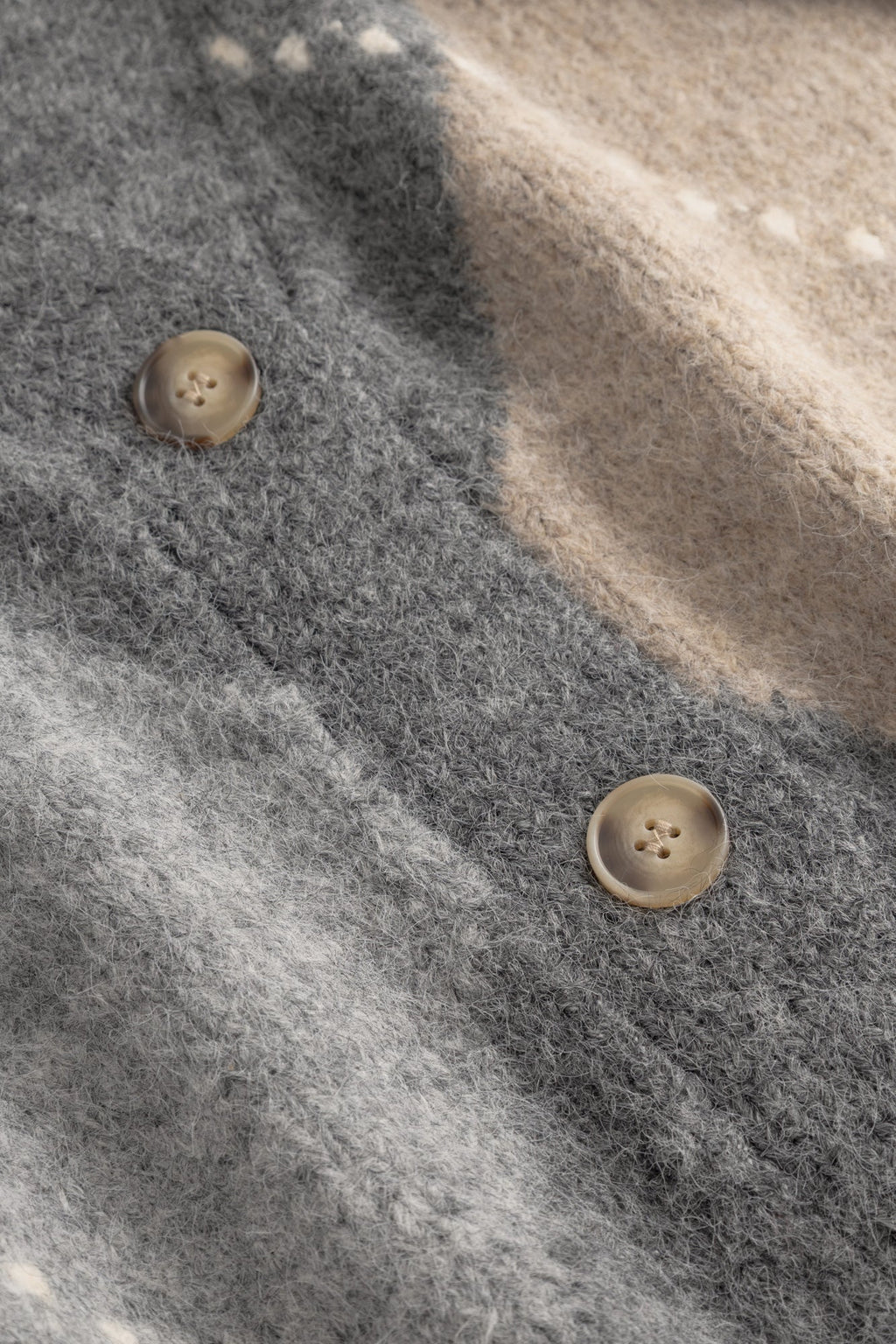 N-Laiana Knit Cardigan Grey Mix