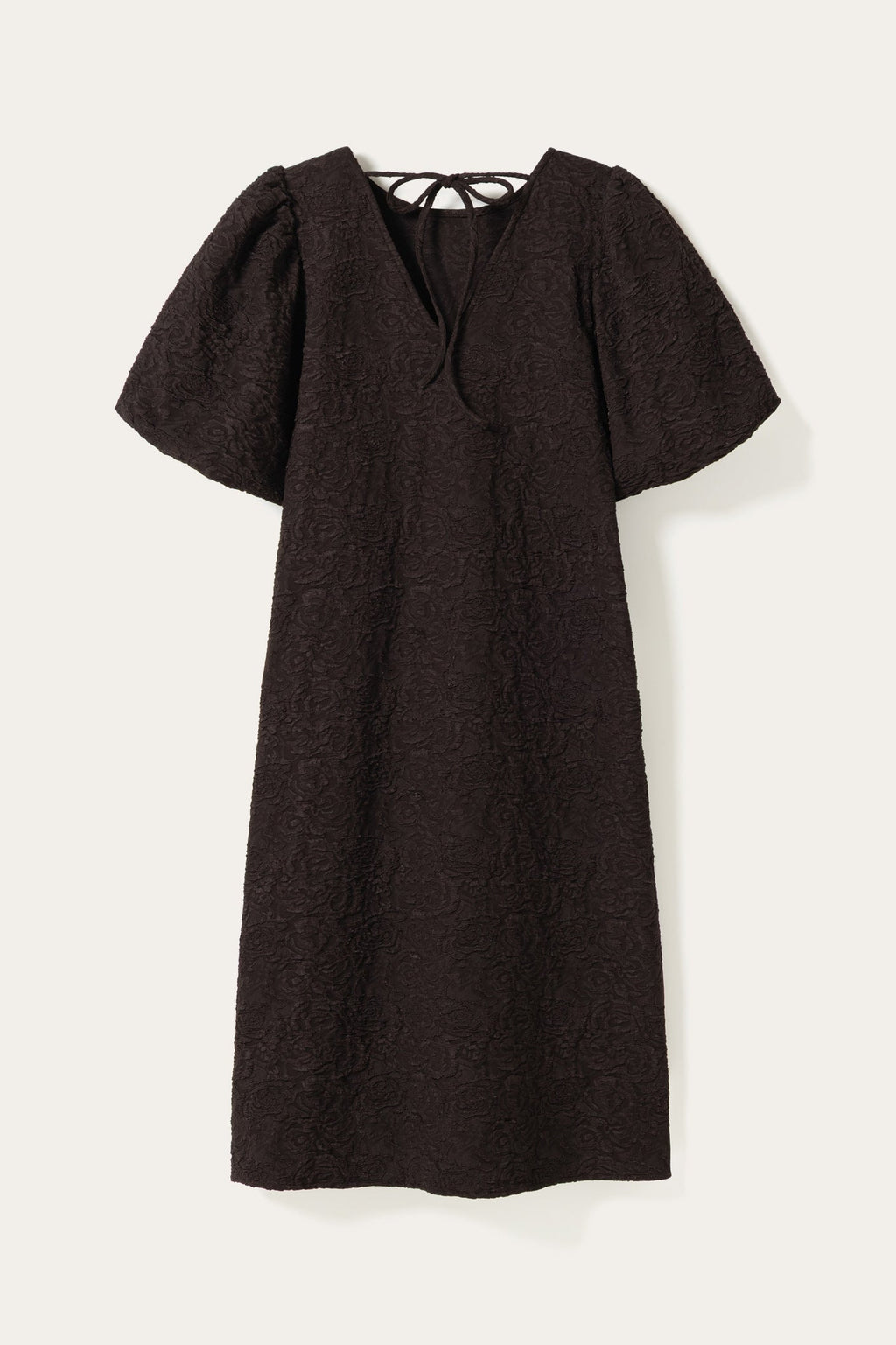 N-Pastis Long Dress Chocolate