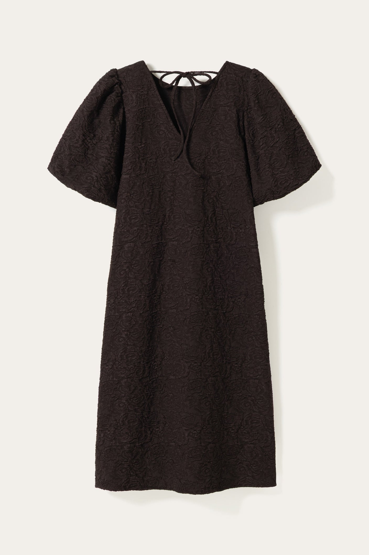 N-Pastis Long Dress Chocolate