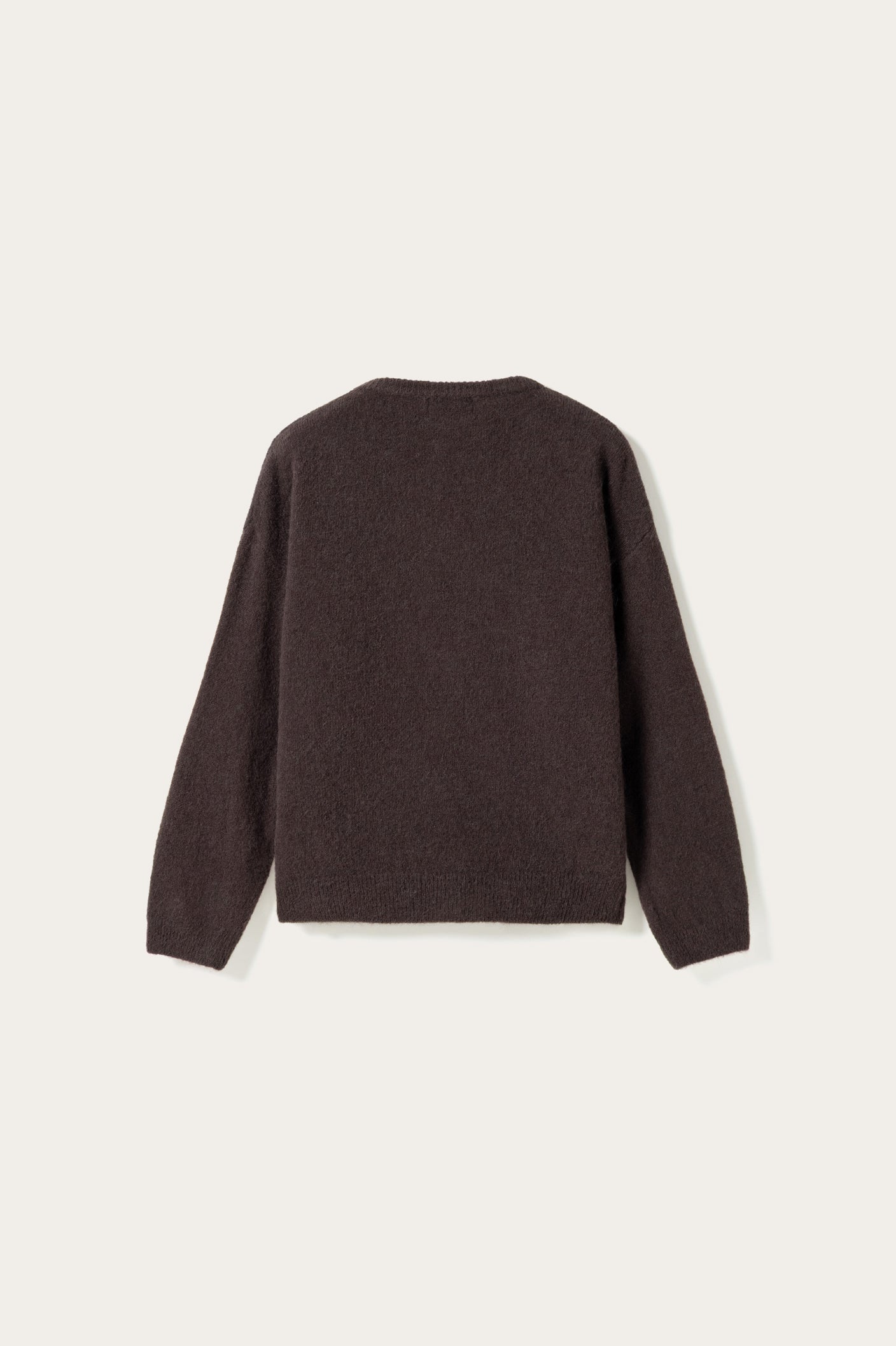 N-Numa Knit Cardigan Chocolate