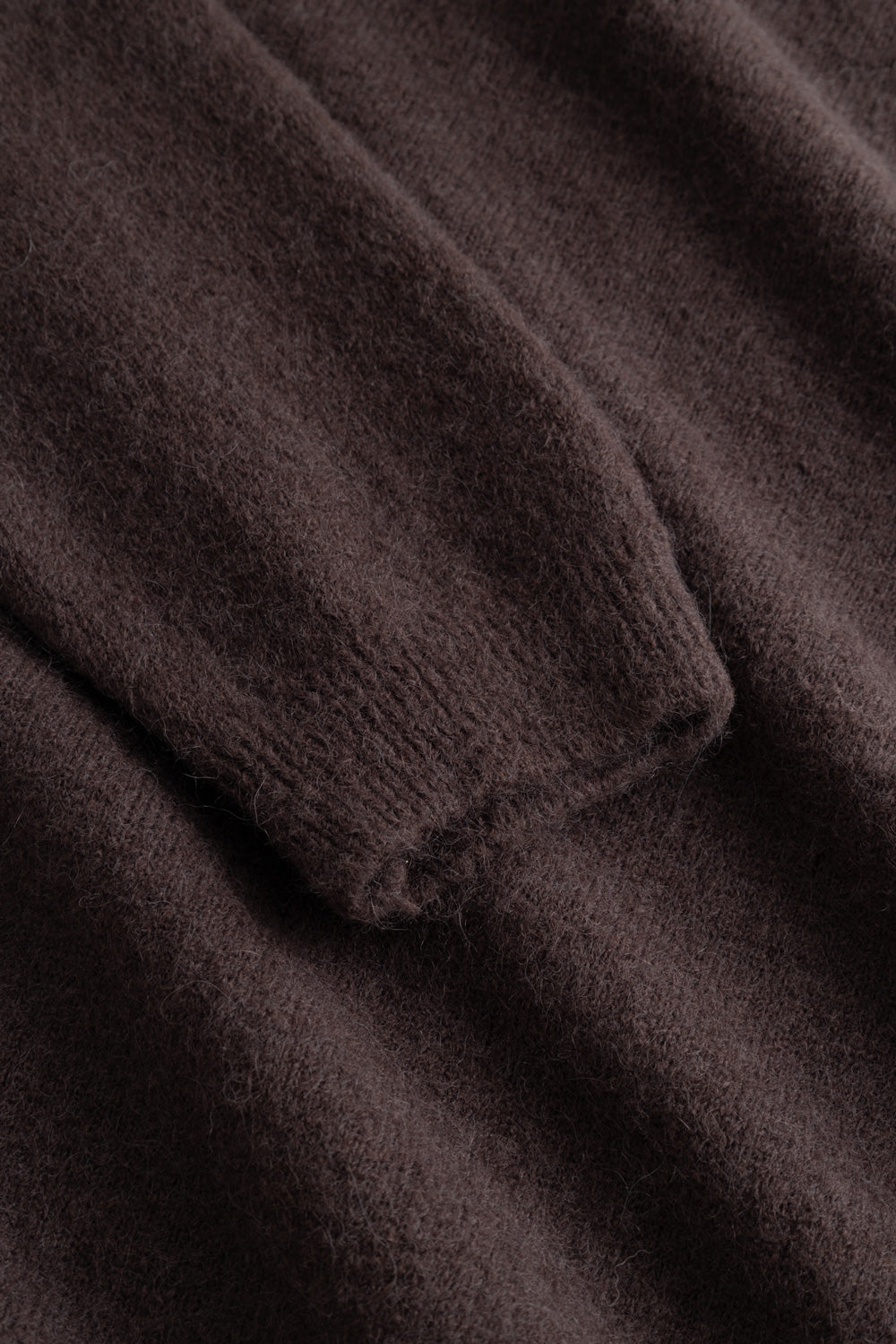 N-Numa Knit Cardigan Chocolate