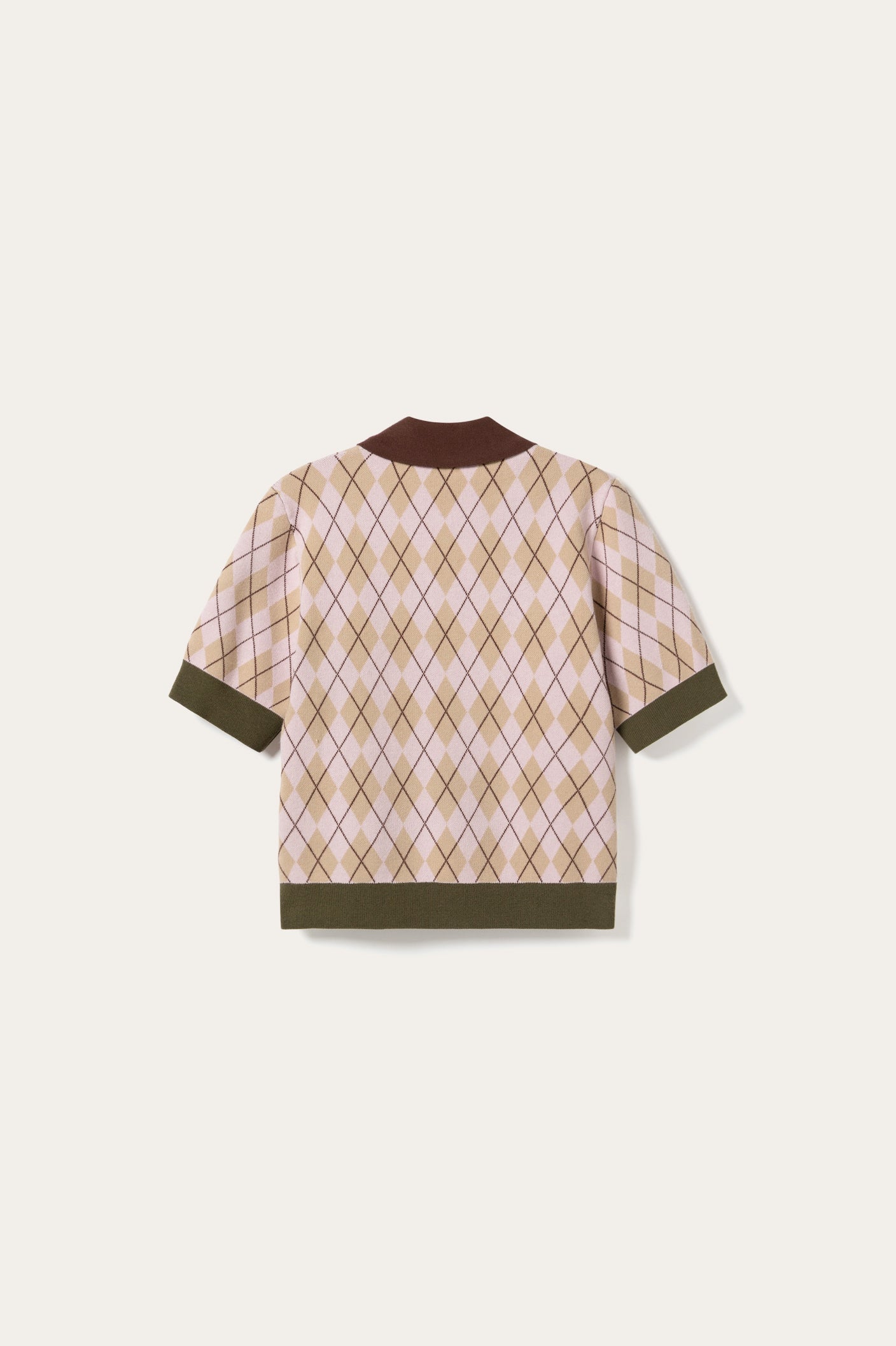 N-Makayla SS Knit Diya Pink Check