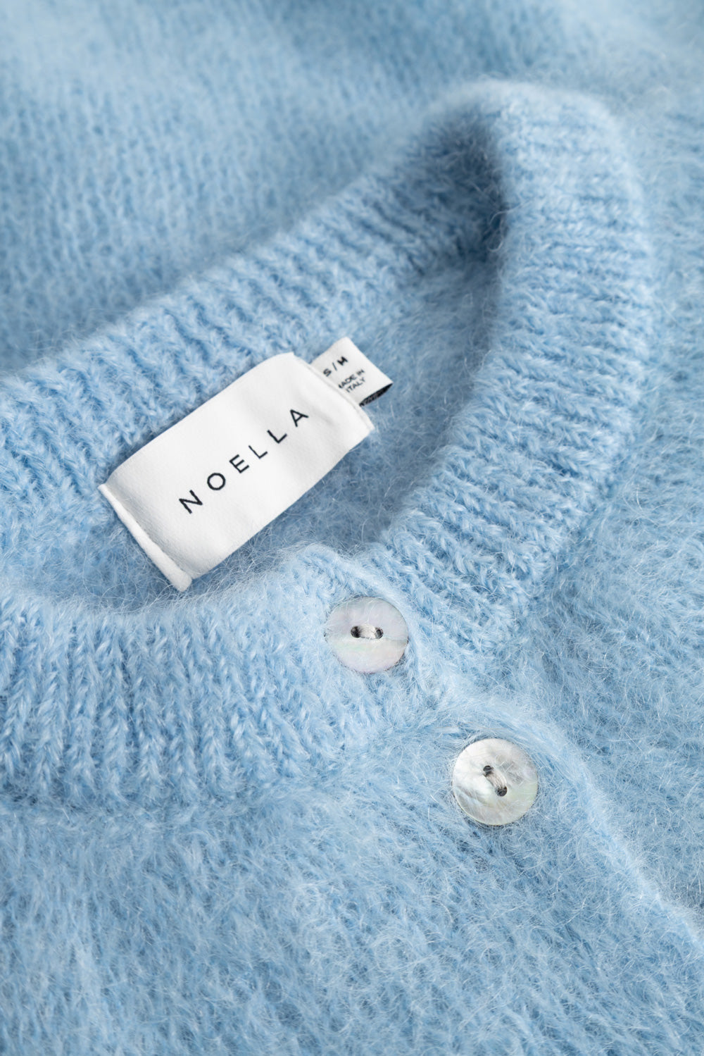 N-Kae Mohair Cardigan Baby Blue