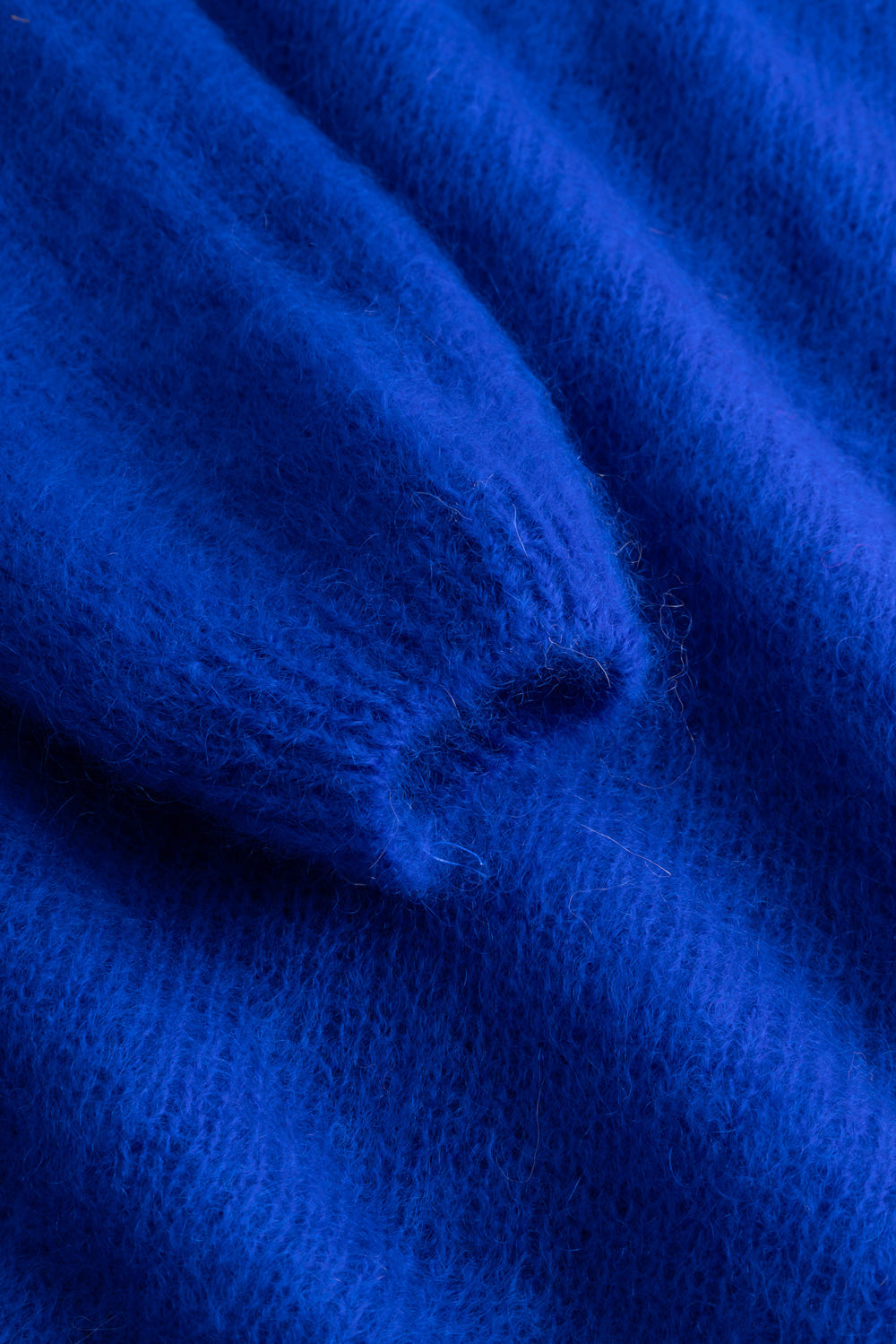 N-Kae Mohair Cardigan Electric Blue