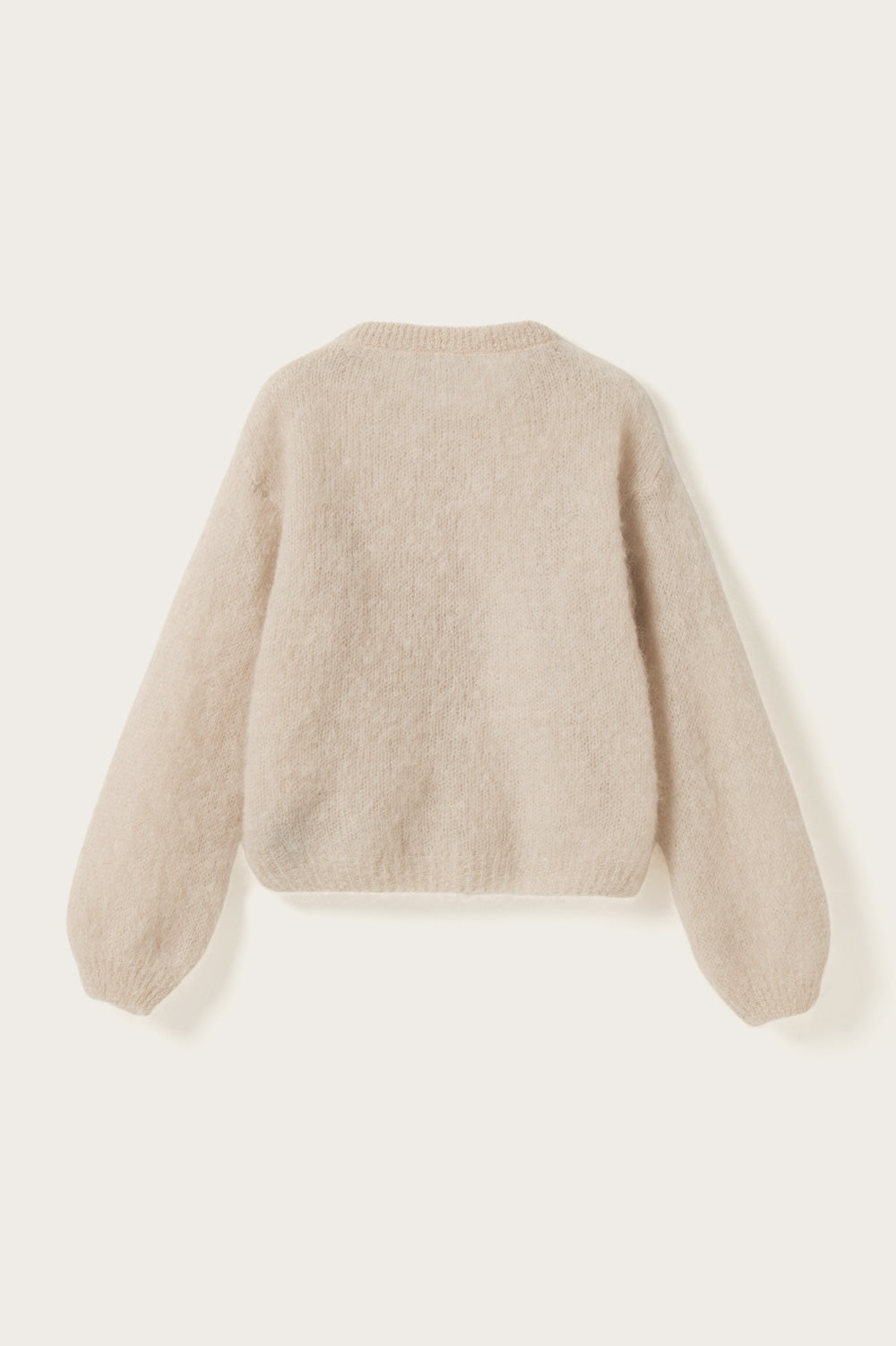N-Kae Mohair Cardigan Oyster