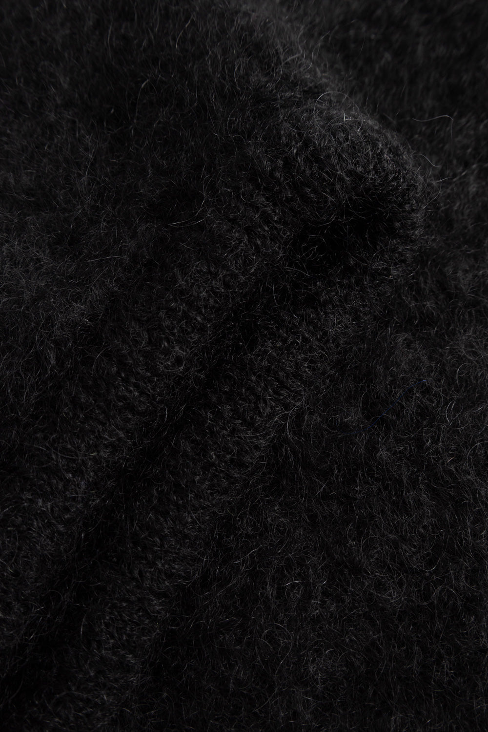N-Merle Knit Balaclava Black