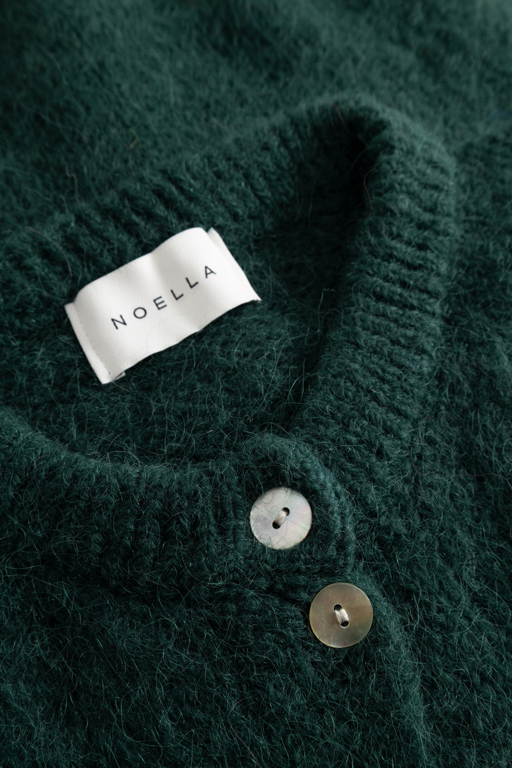 N-Kae Knit Cardigan Bottle Green