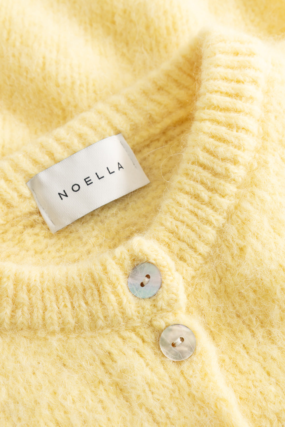 N-Kae Knit Cardigan Butter Yellow
