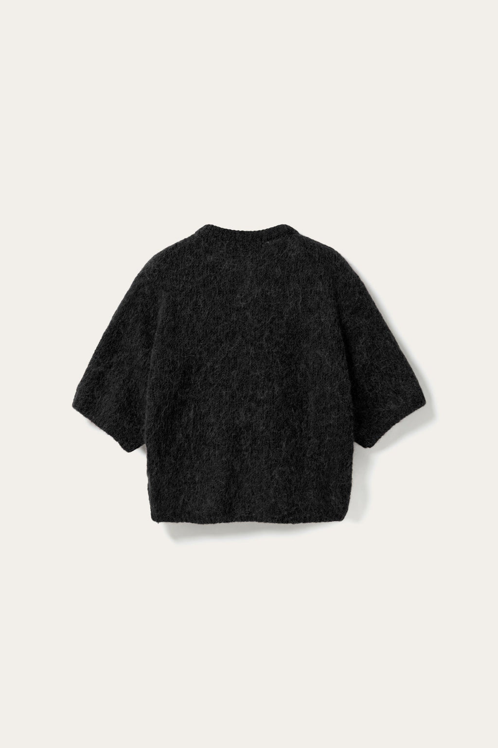 N-Kae SS Knit Cardigan Black