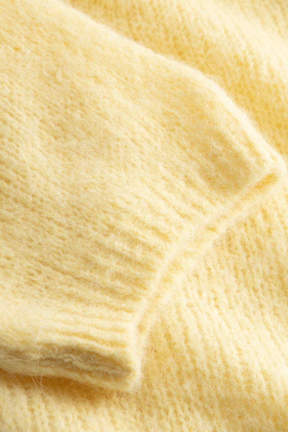 N-Kae SS Knit Cardigan Butter Yellow