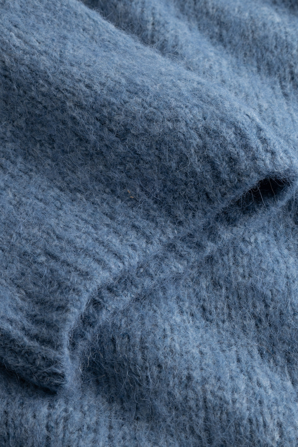 N-Kae SS Knit Cardigan Jeans Melange