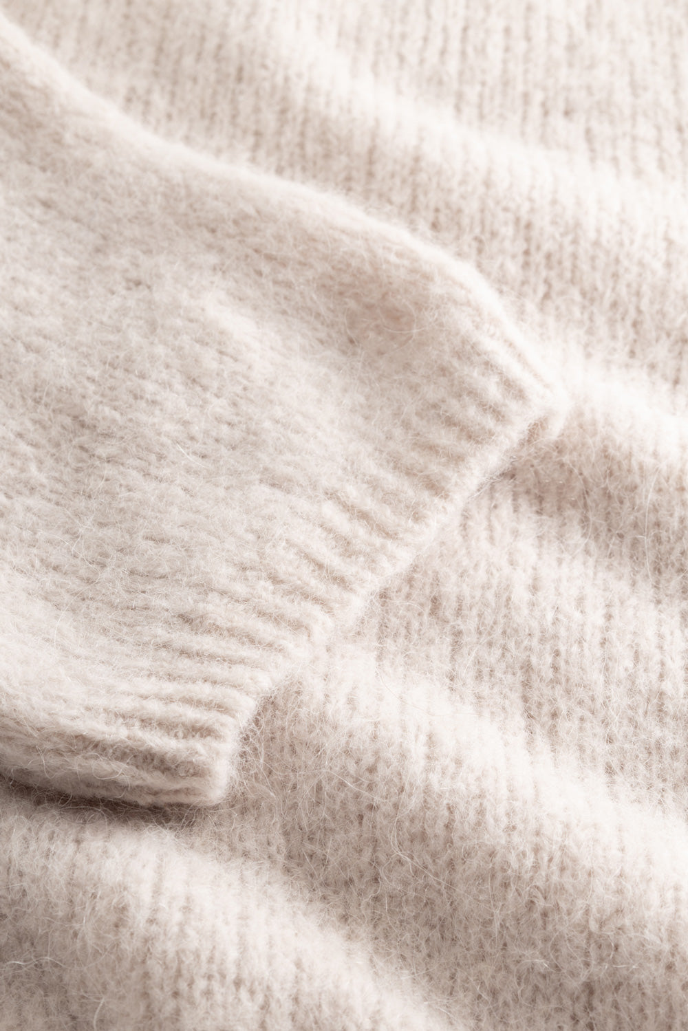 N-Kae SS Knit Cardigan Oyster