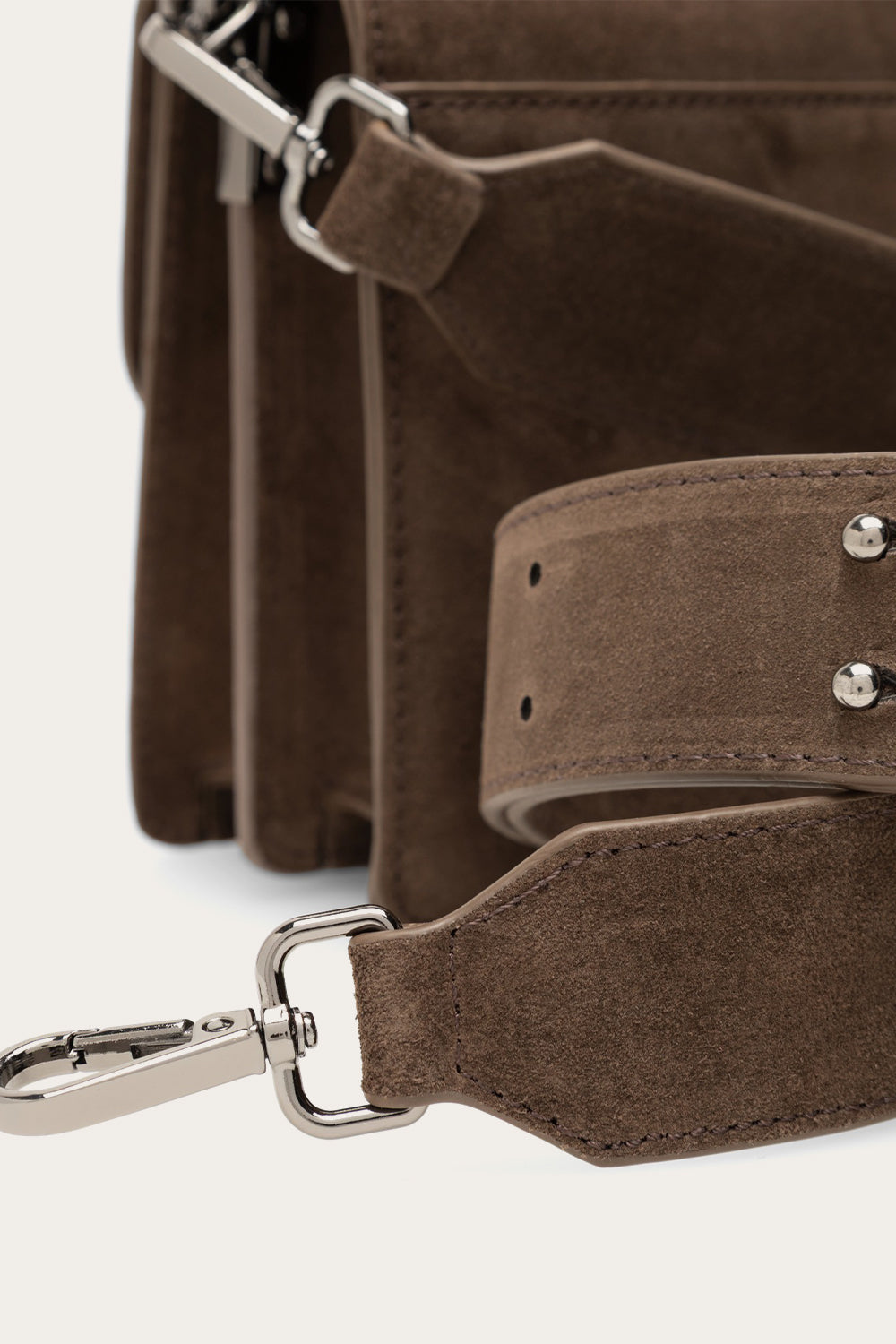 Adele Bag Real Suede Ash