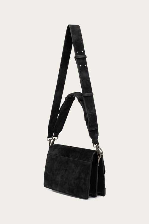 Adele Bag Real Suede Black