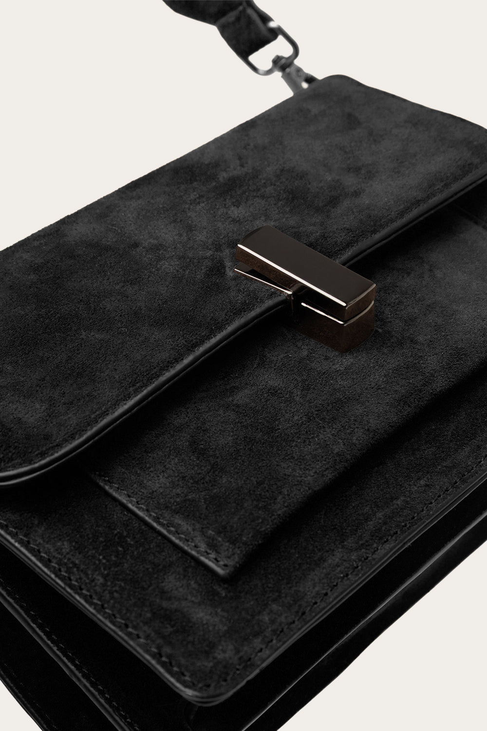 Adele Bag Real Suede Black
