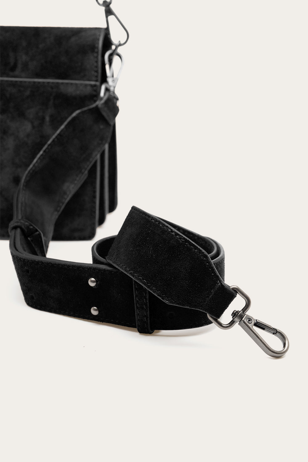 Adele Bag Real Suede Black